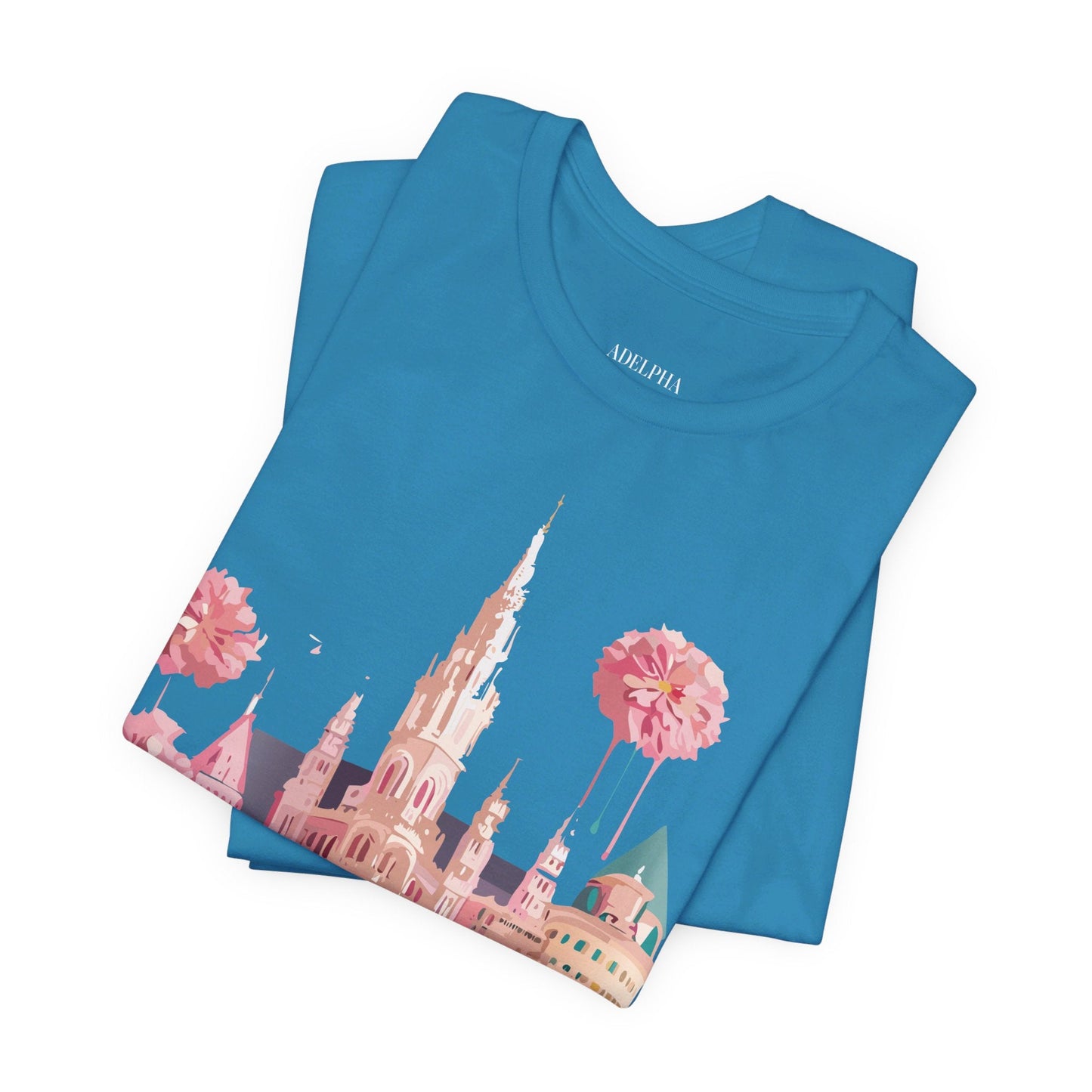 Vienna Tourist Graphic Tee Unisex Shirt By Adelpha Vintage Inspired Artwork Comfort Fit