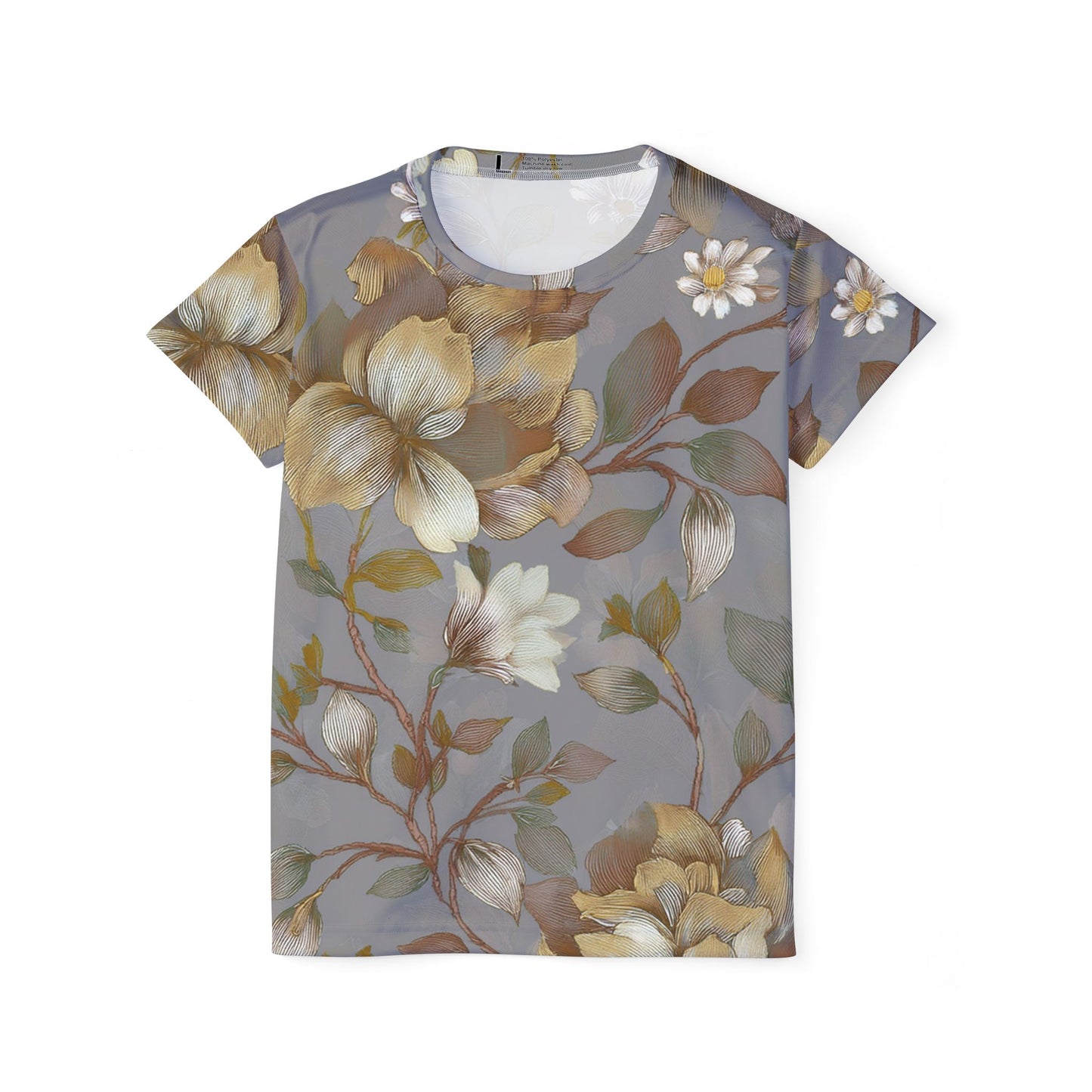 Floral Print Shirt, Shirt with Flowers