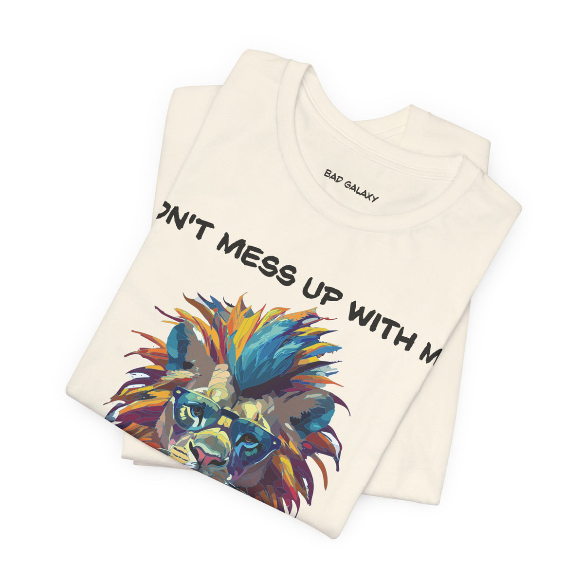 Animal Graphic Unisex Cotton Bella+Canvas Tee with Art Design b12