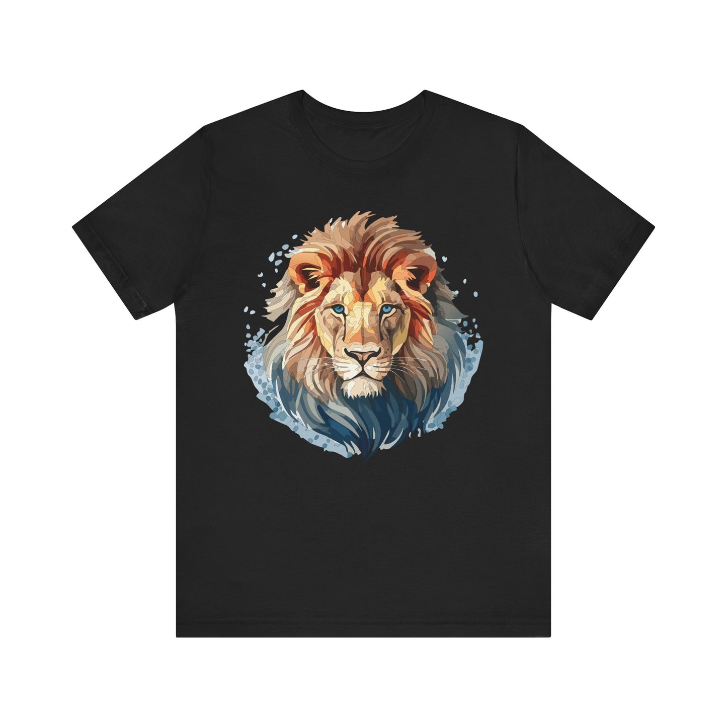 Lion Shirt, Animal Shirt, T-Shirt with Lion, Art Design Tee, Animal Tees, Safari T-Shirt 12