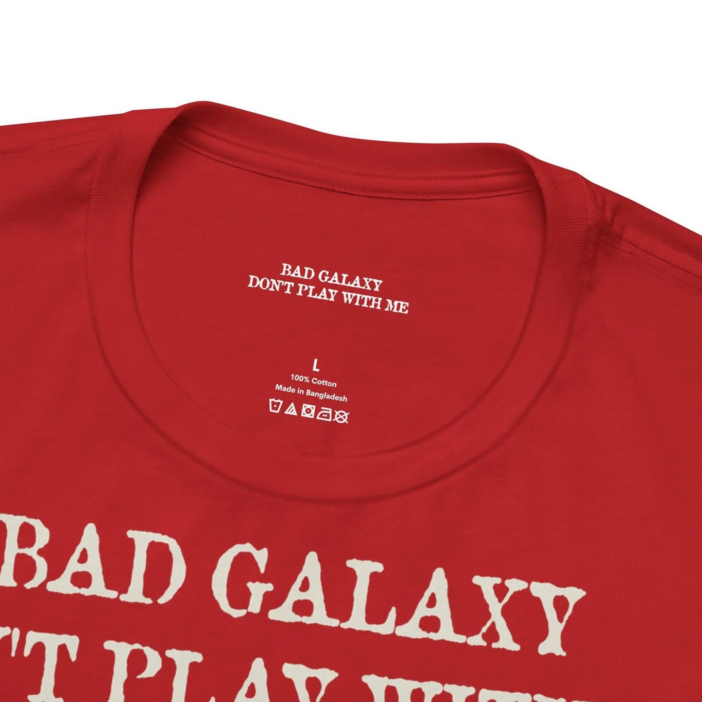Skull T Shirt From Bad Galaxy 100 Percent Cotton Eco Friendly Made In USA With Durable Stitching