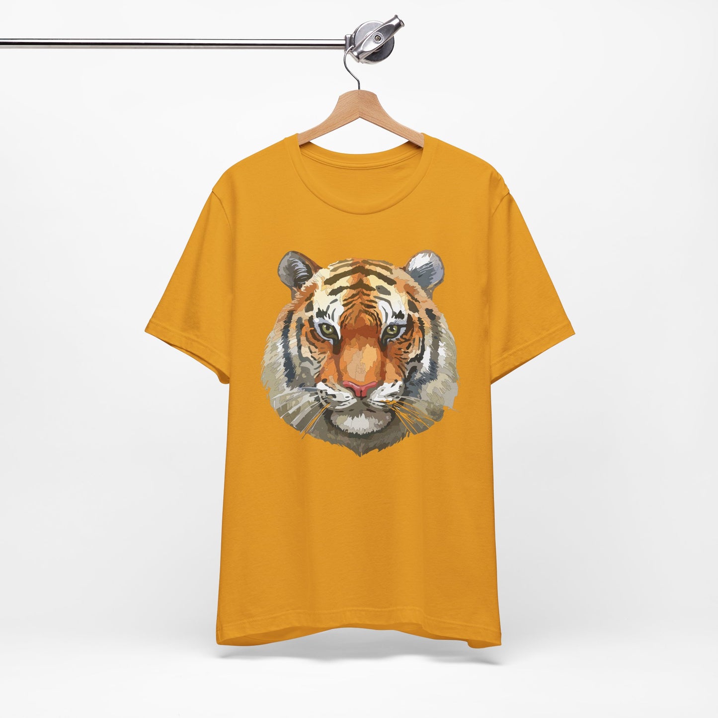 Unisex Tiger Tee, Animal Shirt, Tee Shirt with Tiger, Safari T-Shirt, Animal Tees, Big Cat Shirt, Safari T-Shirt 4