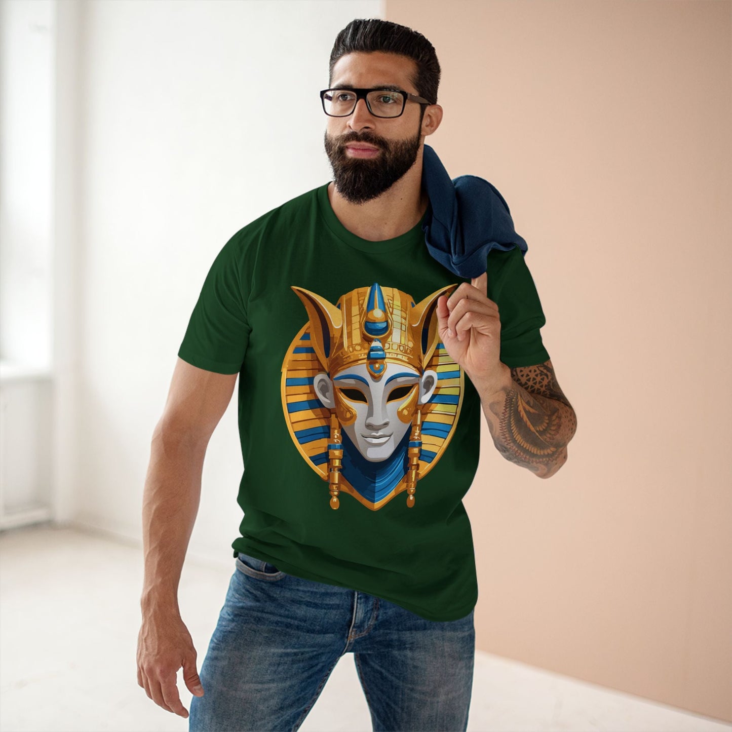 Mask Graphic Unisex 100 Cotton Staple Tee 28