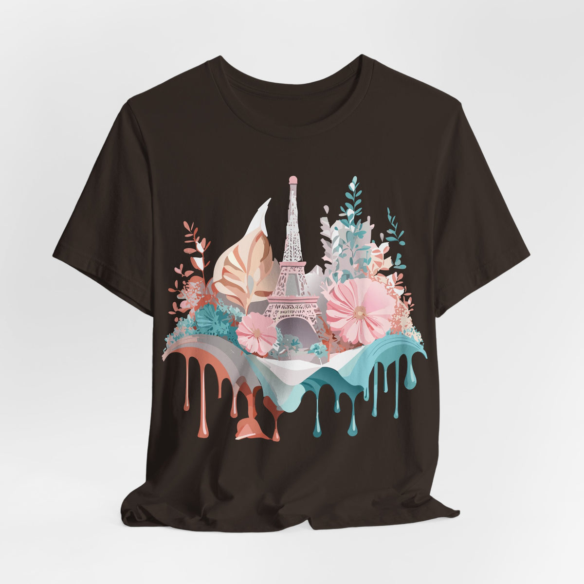 Unisex Cotton Bella+Canvas Tee with Paris