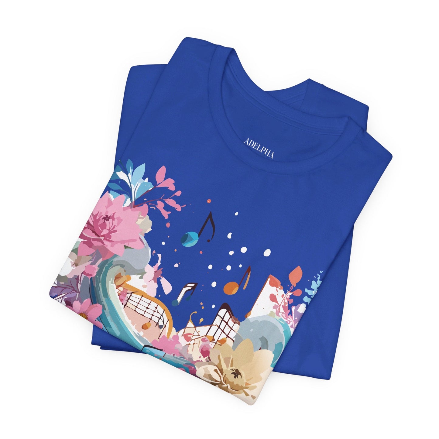 Adelpha Graphic Tee Unisex Jersey Short Sleeve Art Design Vintage Inspired Music T Shirt