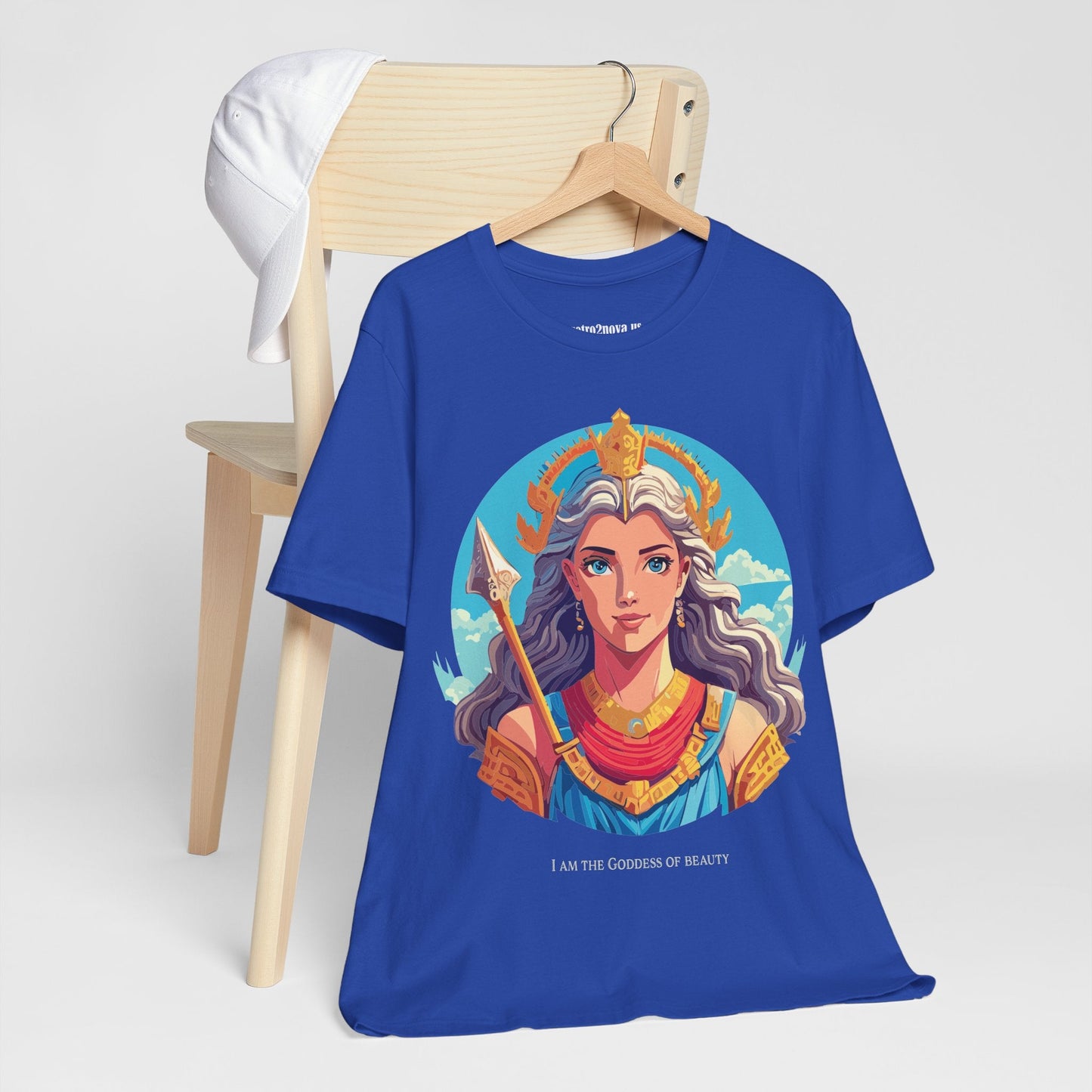Graphic Cotton Unisex Jersey Short Sleeve T Shirt With Retro2Nova Artwork And Vintage Inspired
