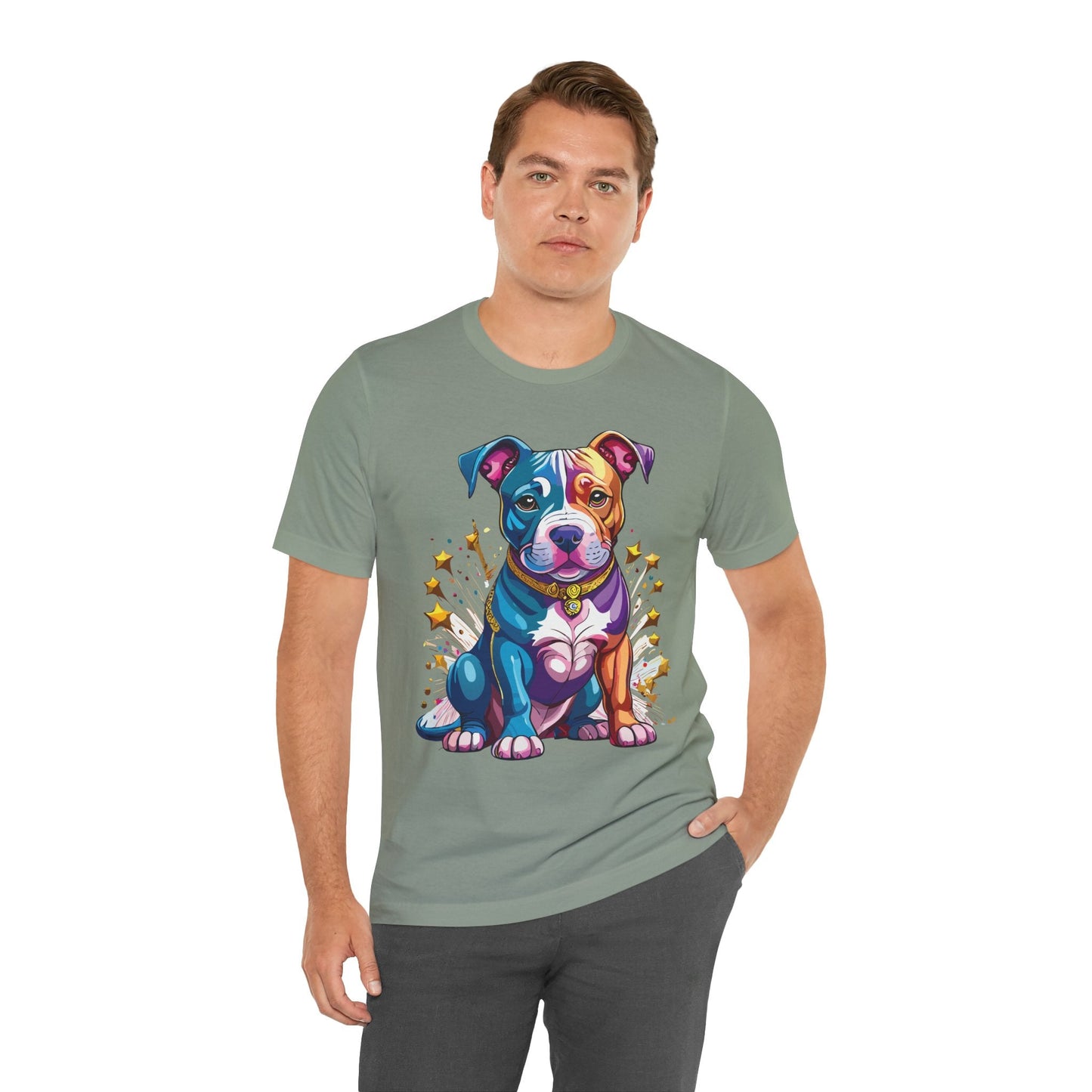 Unisex Animal Shirt Art Design Tee With Wild Animals Graphic For Everyday Wear And Comfort