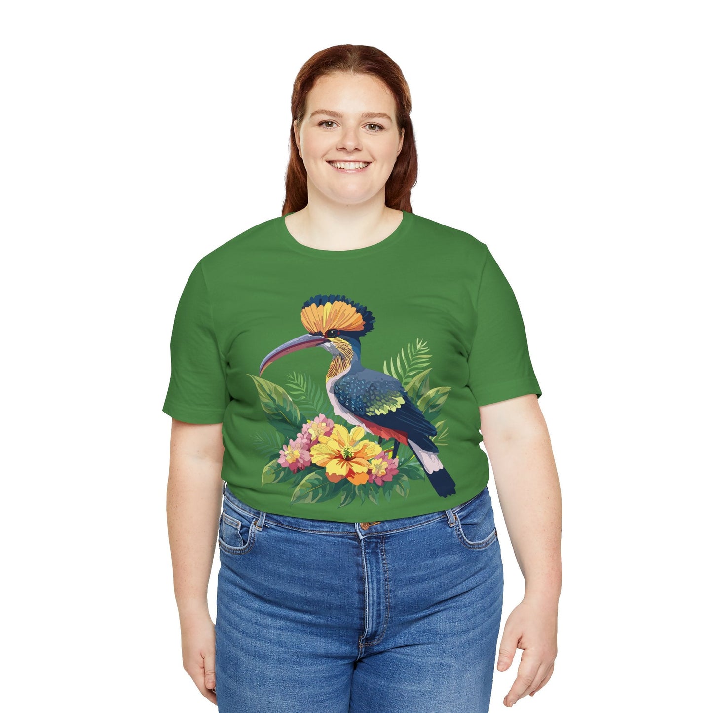 Unisex Animal Tee Shirt With Art Design Wild Animals Short Sleeve Jersey Tee For Everyday