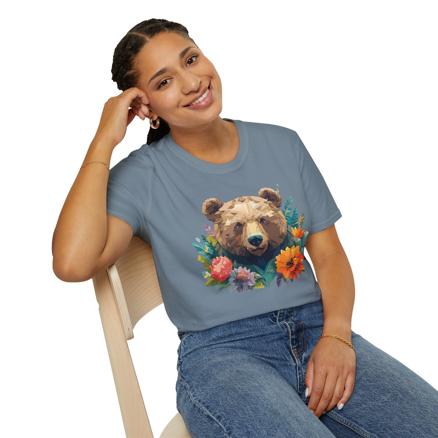 Bear T-Shirt, Teddy Bear T Shirt, Shirt with Bear, Shirt with Animal - 3