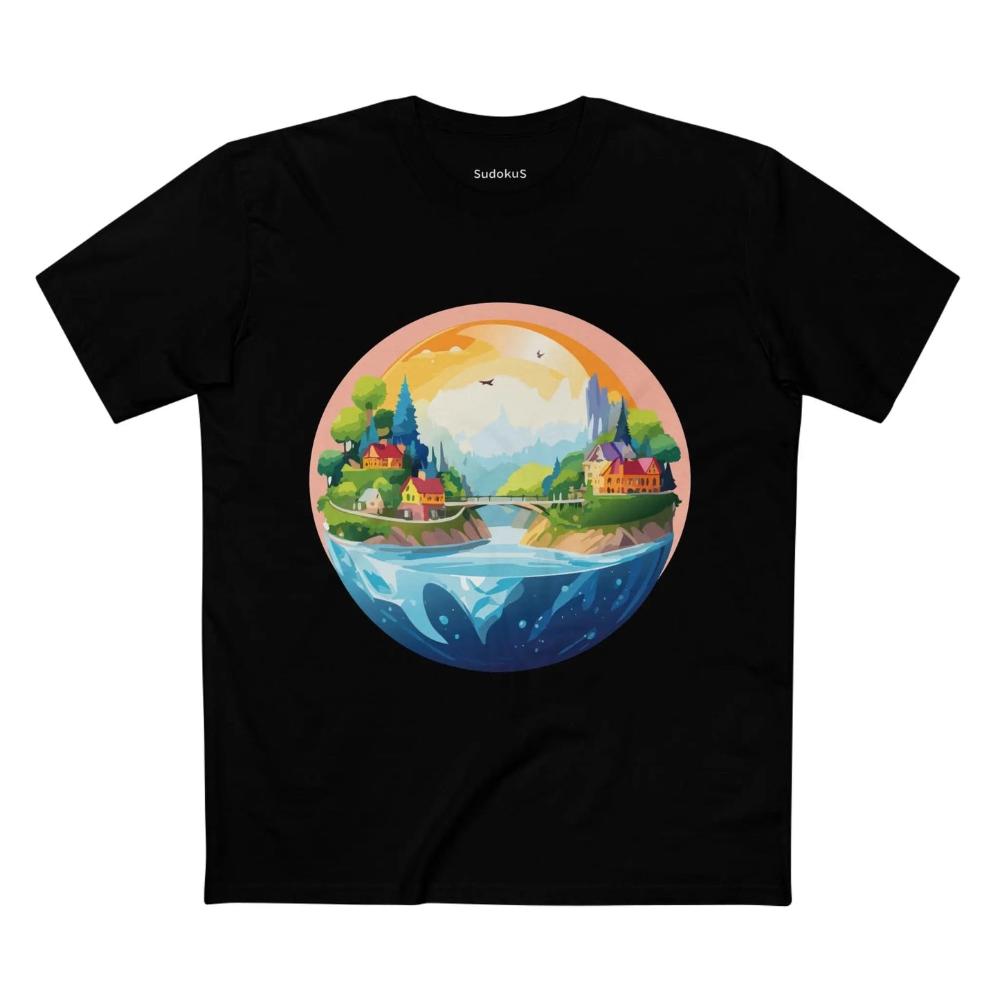 Fantasy Graphic Unisex 100 Cotton Staple Tee 4