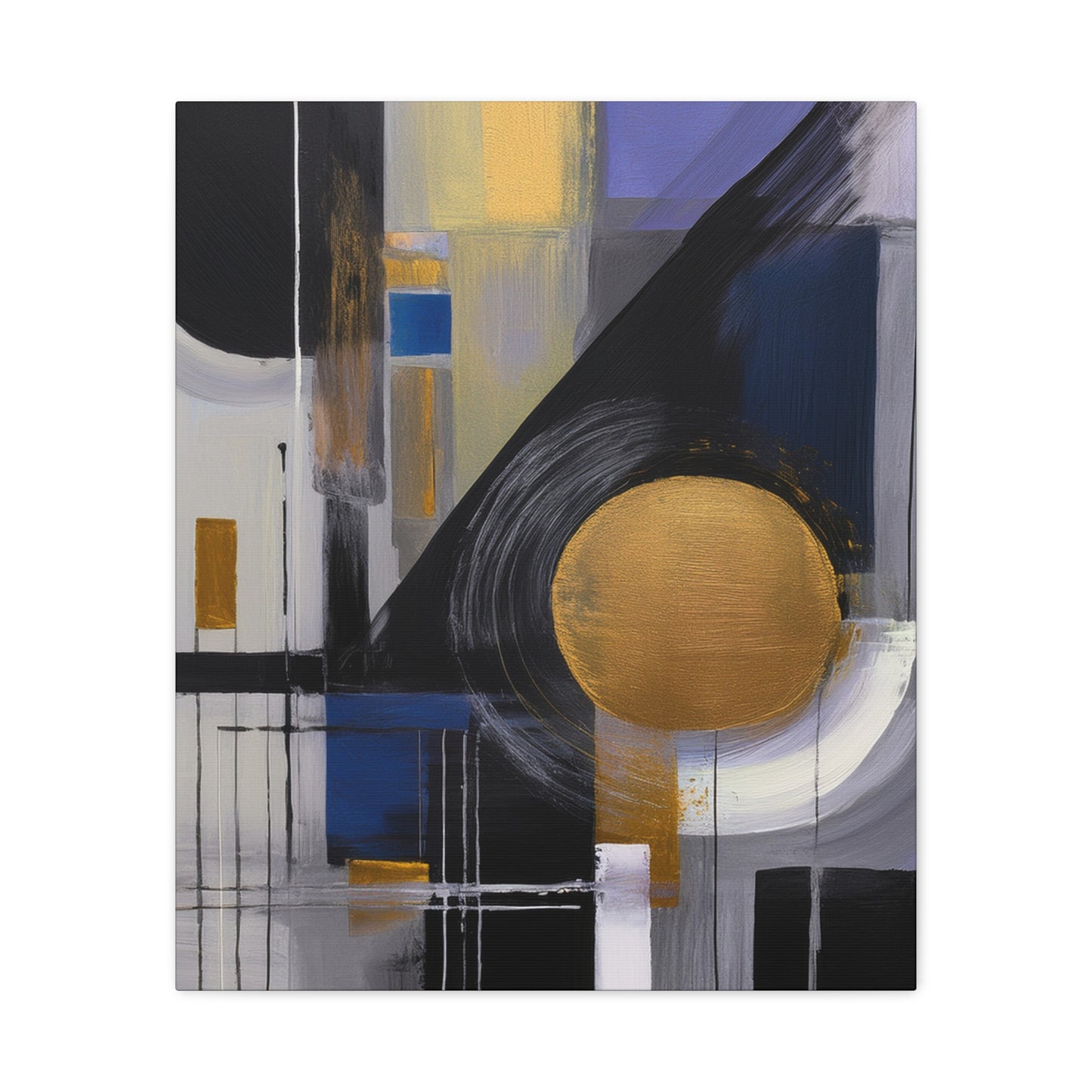 Purple Abstract Painting Print Canvas 20x24,20x30,24x30, 24x32,24x36,30x40, 32x48,36x48,40x60 Pine-Wood Inner Frame ABS-32