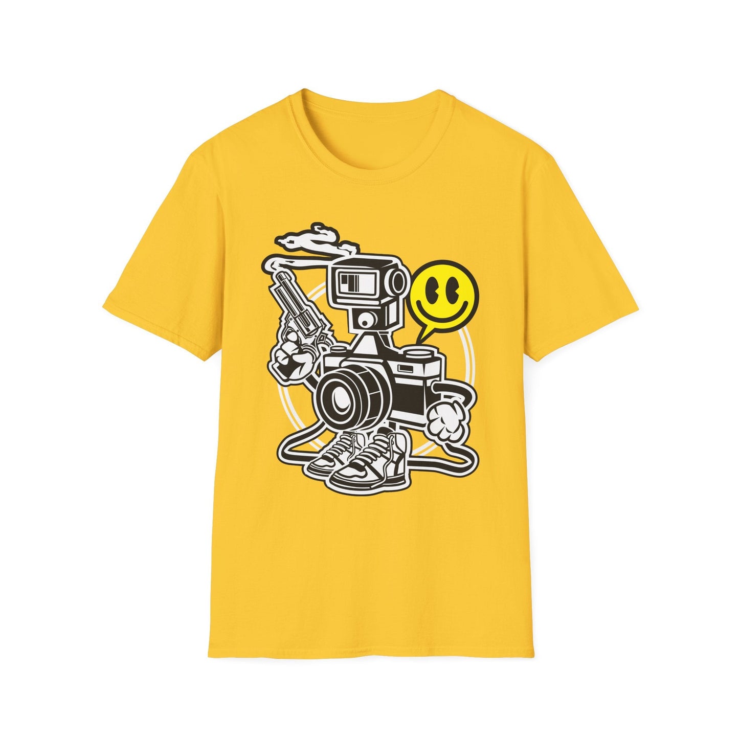 Cartoon T Shirt Animation Graphic Tee Unisex Funny Tee Shirt Gildan Softstyle 64000