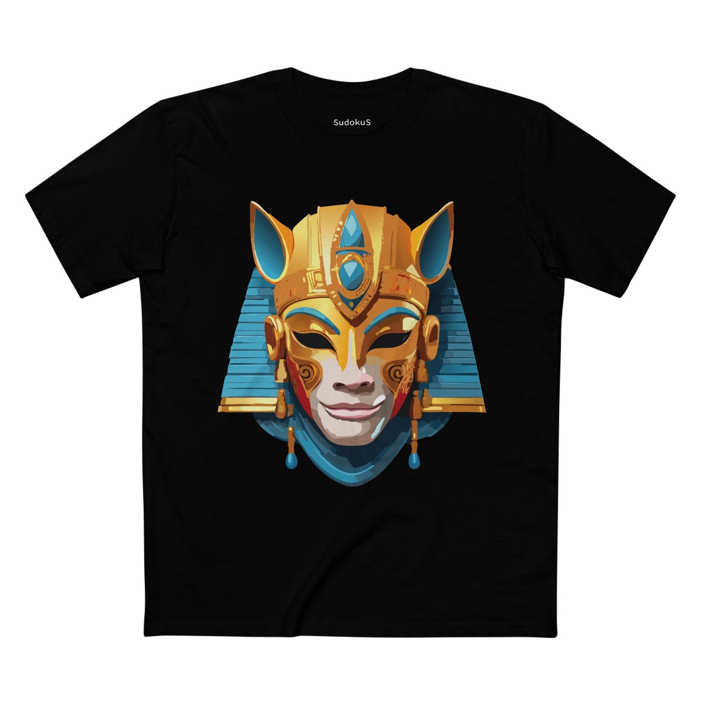 Mask Graphic Unisex 100 Cotton Staple Tee 32