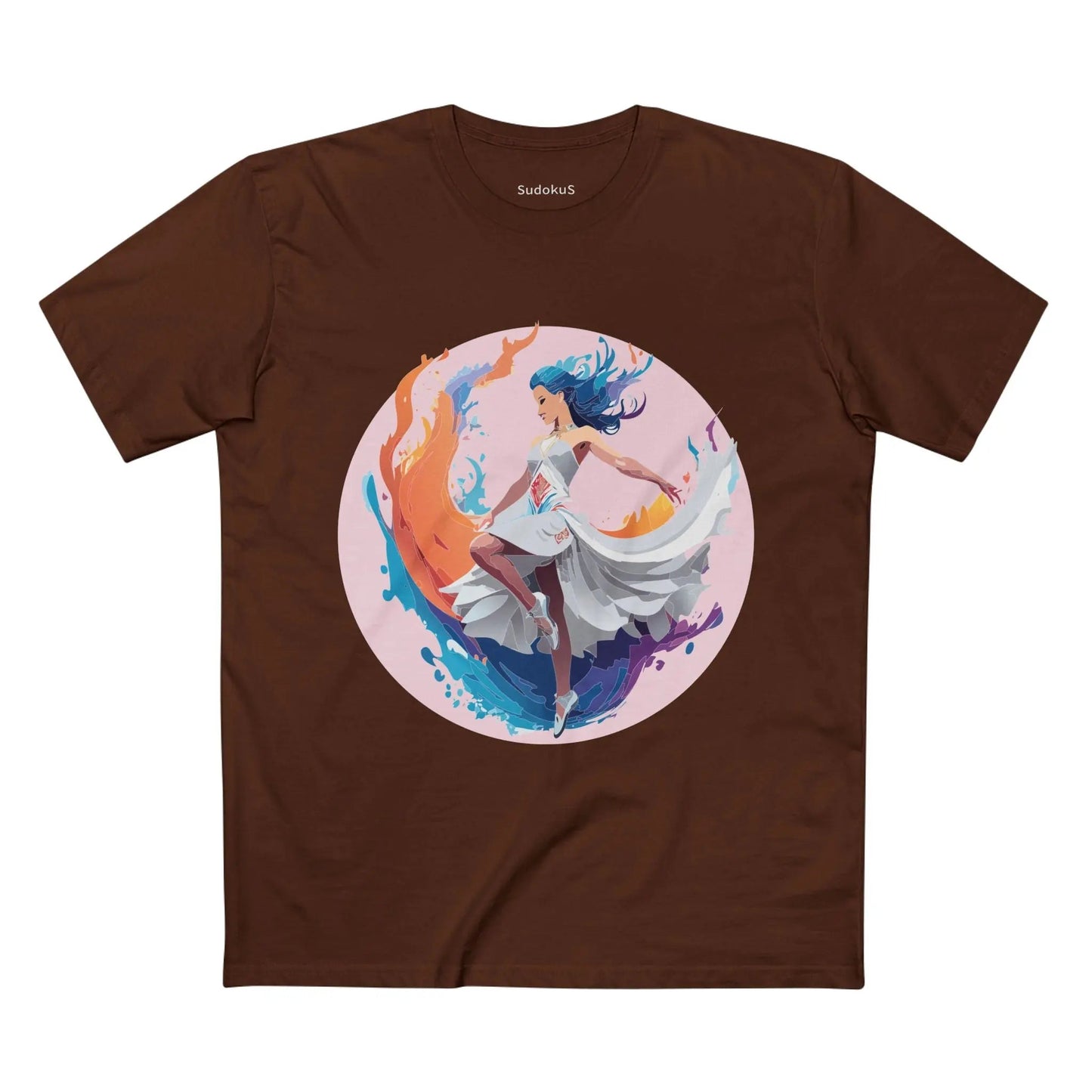 Dancer Graphic Unisex 100 Cotton Staple Tee 2