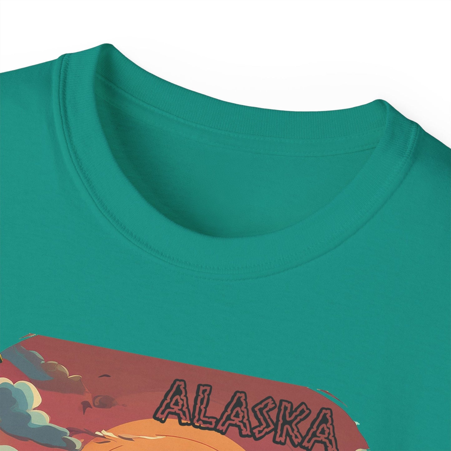 Alaska Graphic Unisex Cotton T‑Shirt 3