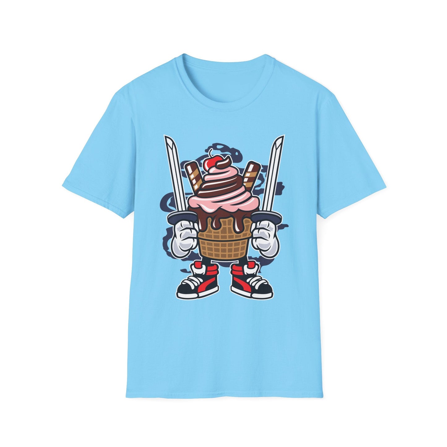 Cartoon T Shirt Unisex Animation Tee Funny Tee Gildan Softstyle 64000 Ring Spun Cotton 99