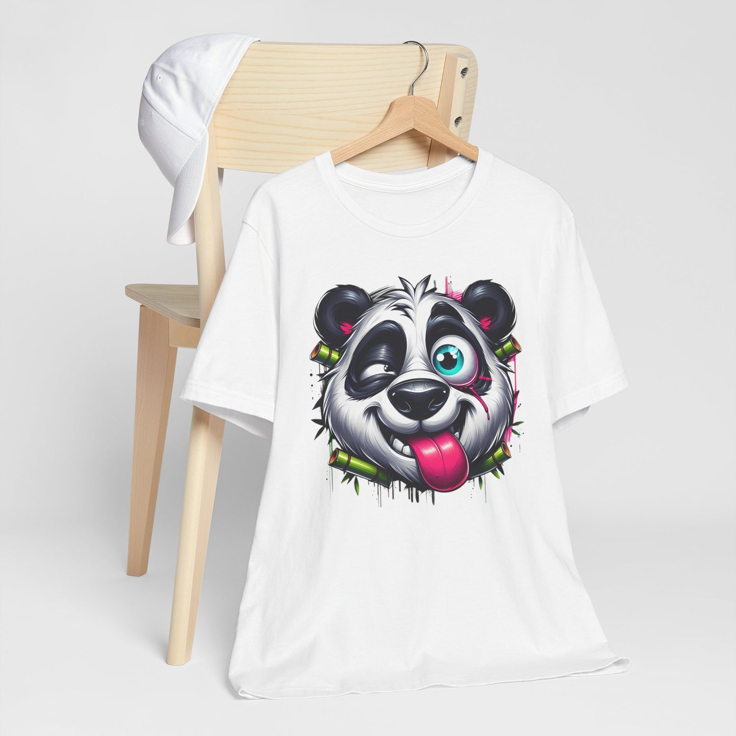 DiDi Panda Shirt, Funny Animal T-Shirt, Cartoon Top, Funny Panda Tee Shirt, Animal Tees, Art Design T-Shirt, Graphic Tee