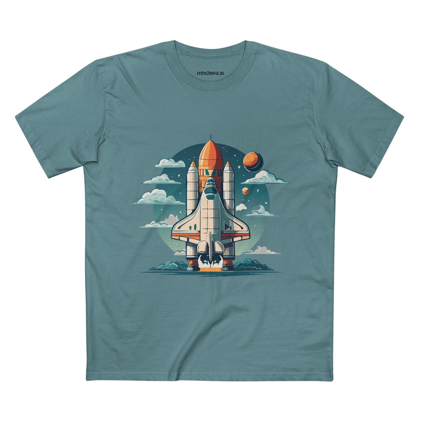 Cosmos Shirt Unisex Premium Cotton Tee With Original Art Design By Retro2Nova CS1