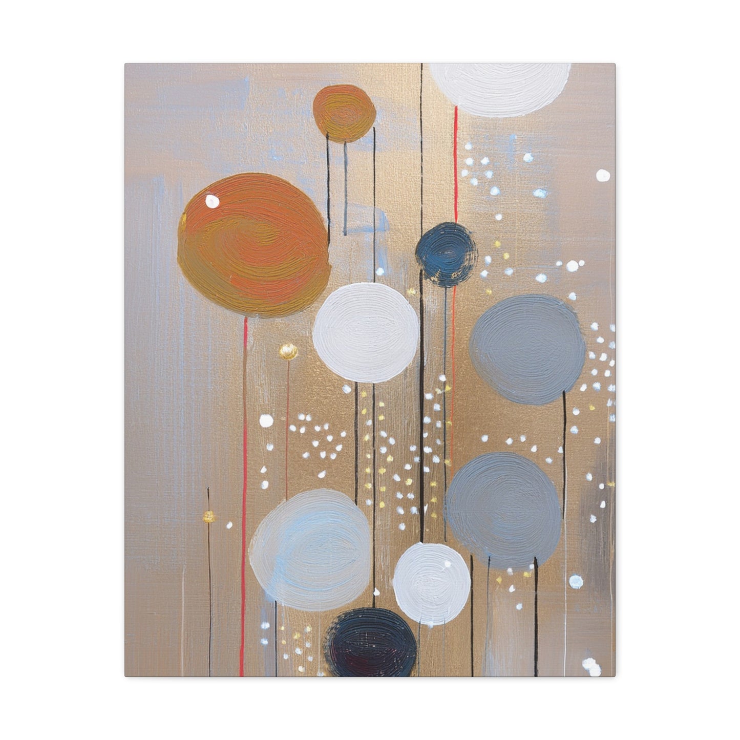 Abstract Oil Painting Print Canvas 20x24,20x30,24x30 24x32,24x36,30x40 32x48,36x48,40x60 Pine-Wood Inner Frame ABS-104