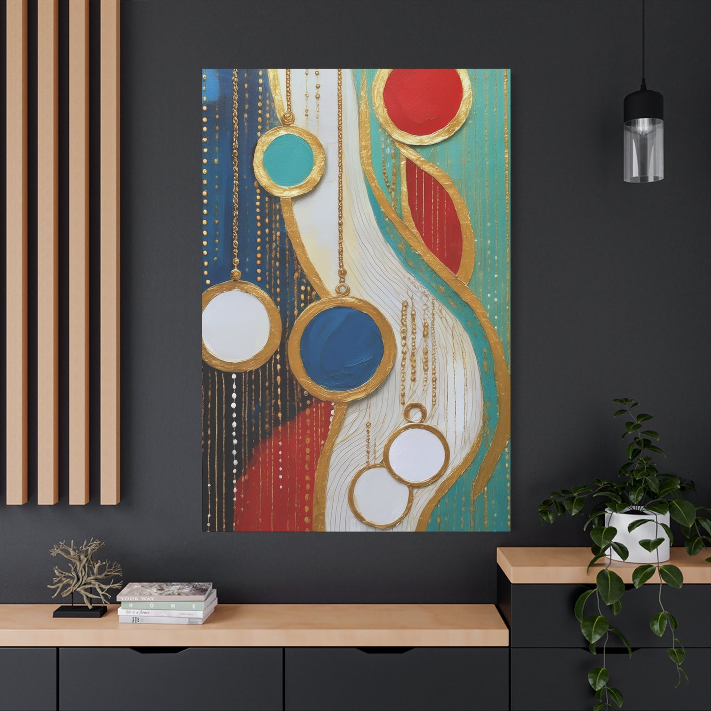 Abstract Oil Painting Print Canvas 20x24,20x30,24x30 24x32,24x36,30x40 32x48,36x48,40x60 Pine-Wood Inner Frame ABS-103