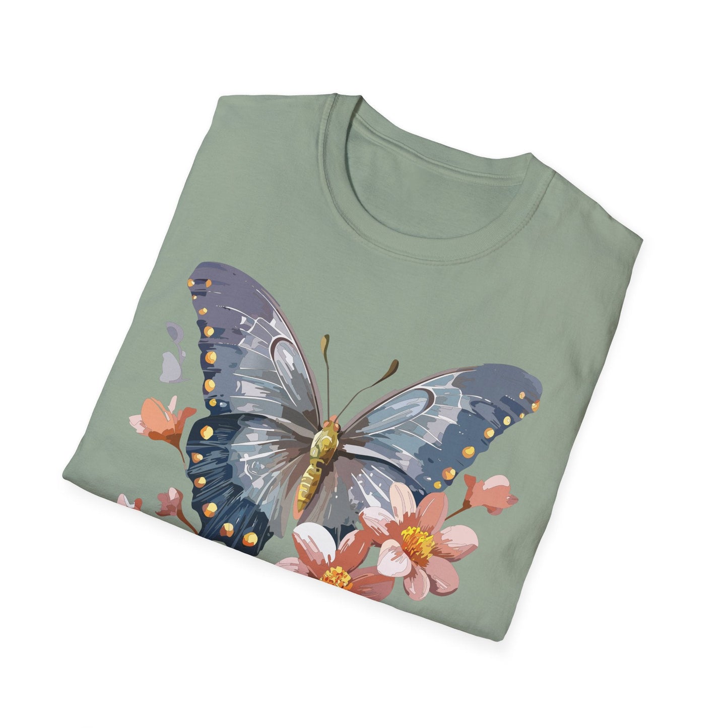 Butterfly Shirt Unisex T Shirt Monarch Butterfly Softstyle Tee Gildan 64000 Breathable Everyday Wear
