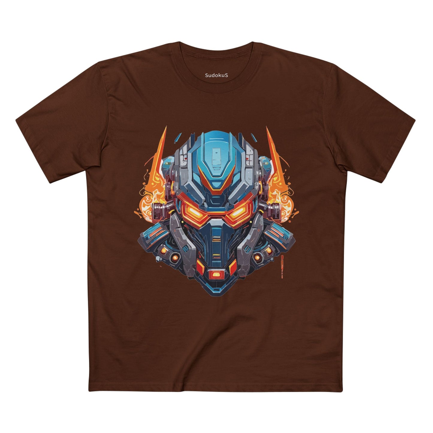 Cyborg Robot Graphic Unisex 100 Cotton Staple Tee 17