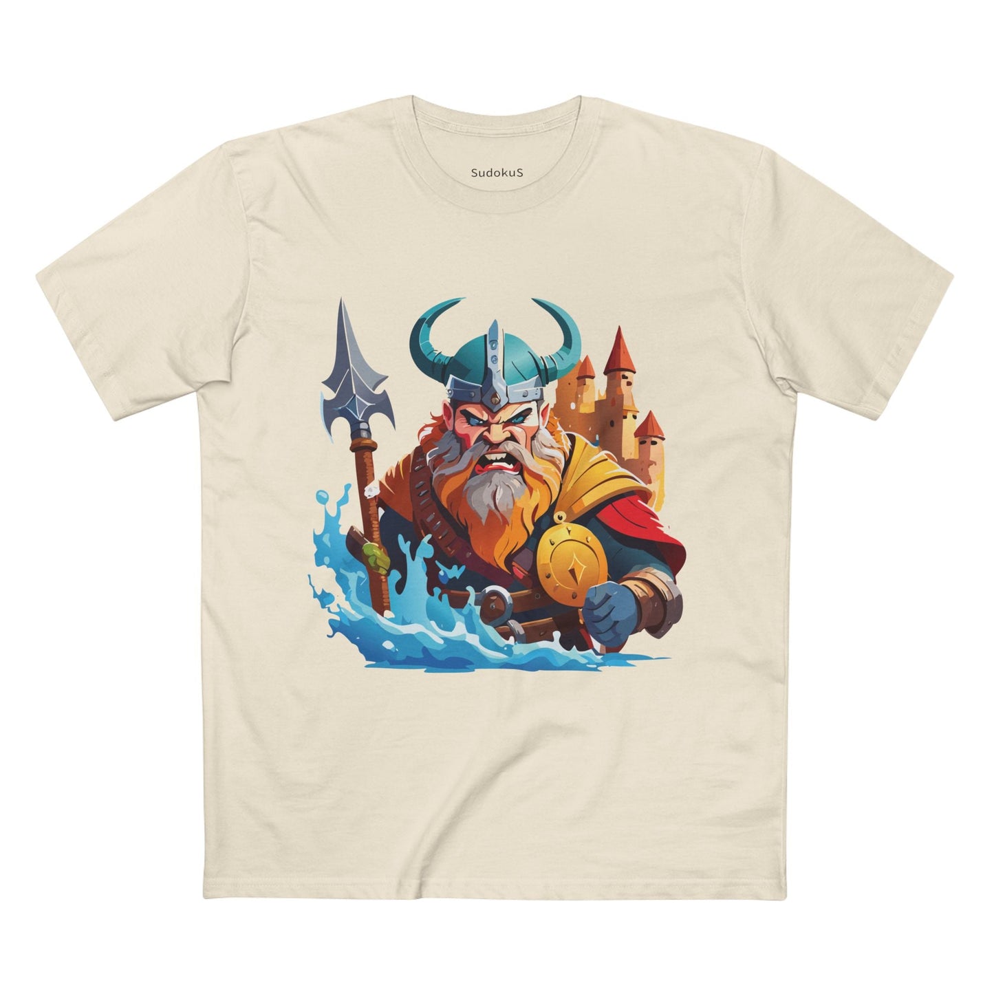 Viking Graphic Unisex 100 Cotton Staple Tee 14