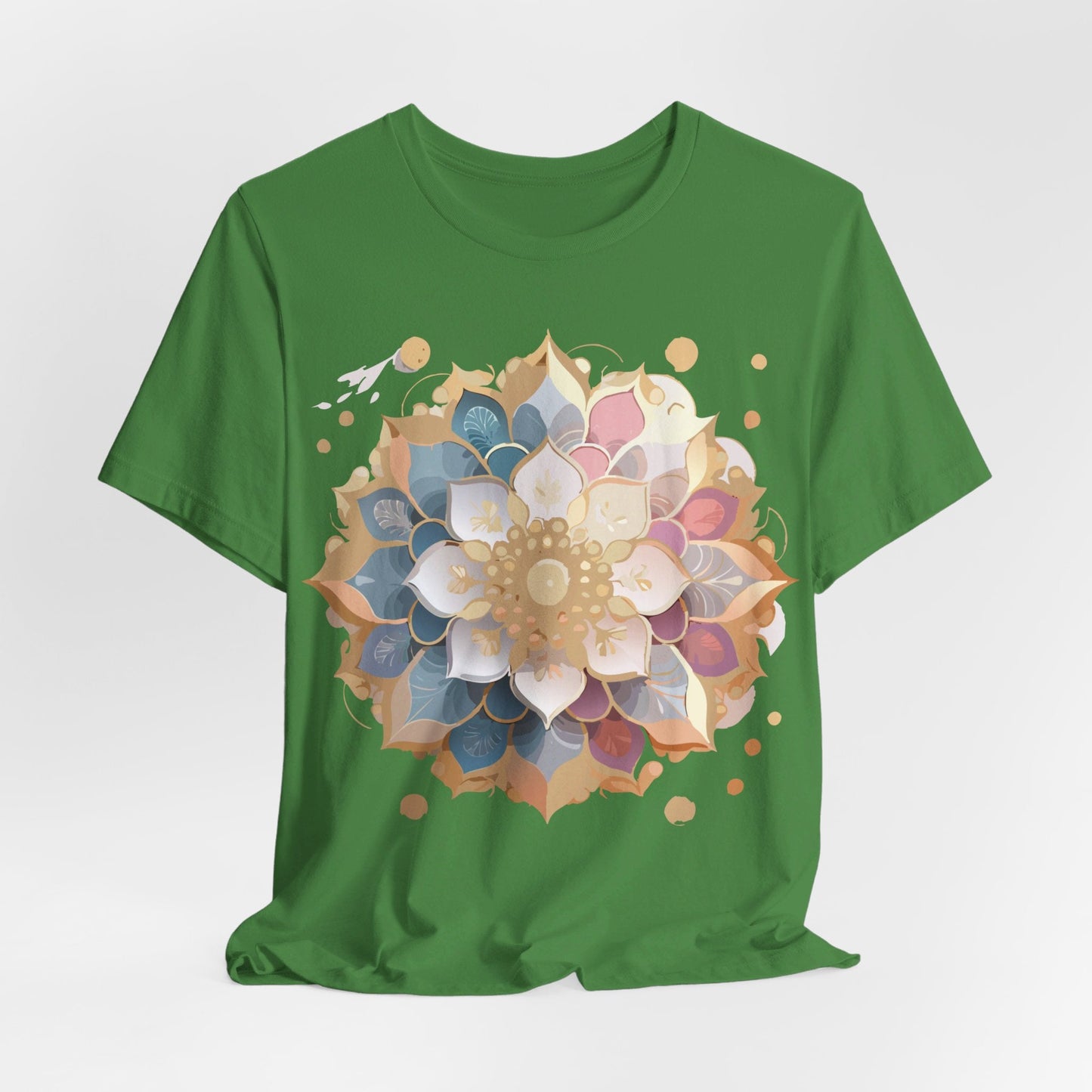 Mandala Graphic Tee Unisex Jersey Short Sleeve From Adelpha Vintage Inspired Artwork