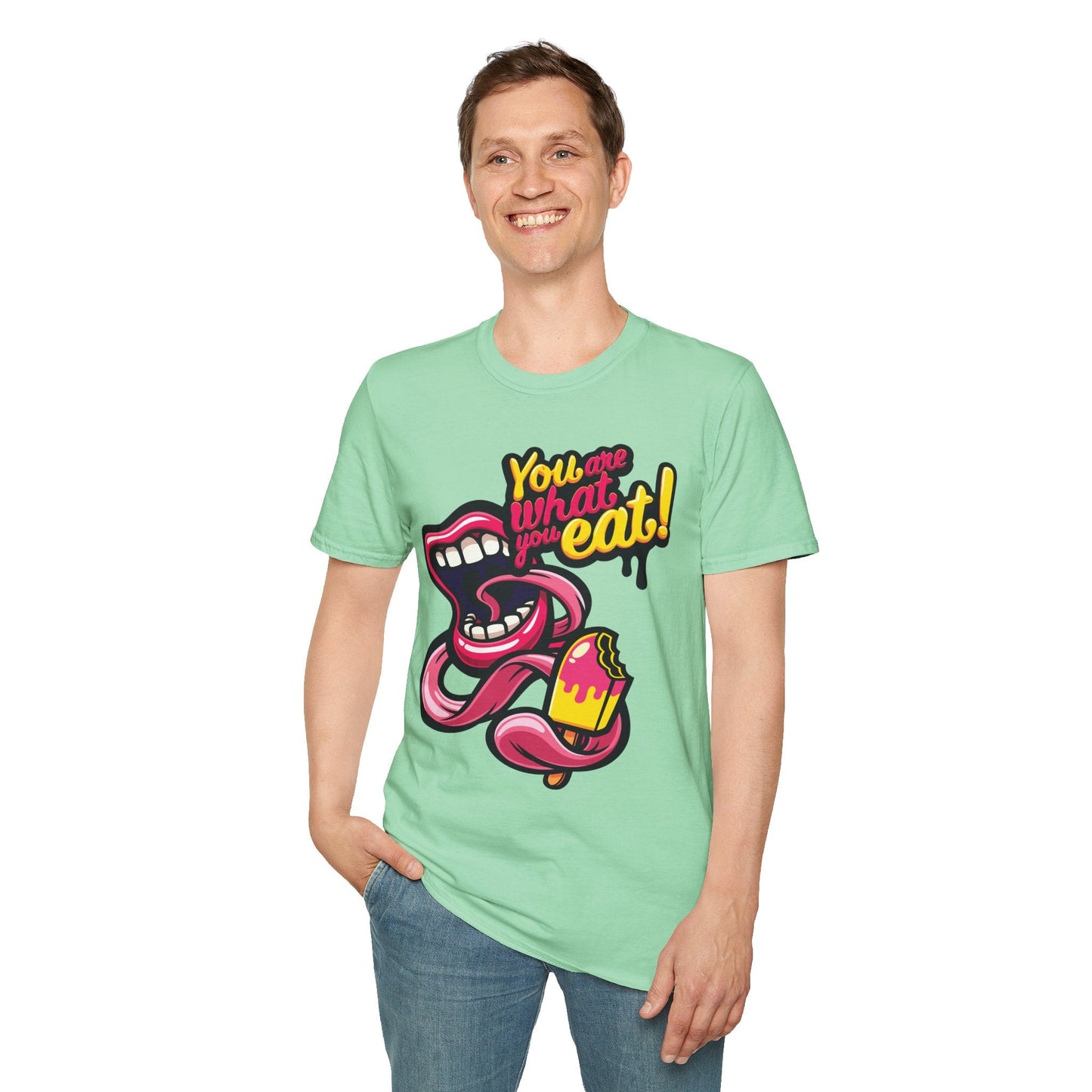 Cartoon T Shirt Animation T Shirt Funny Tee Shirt Unisex Softstyle Cotton Tee Premium