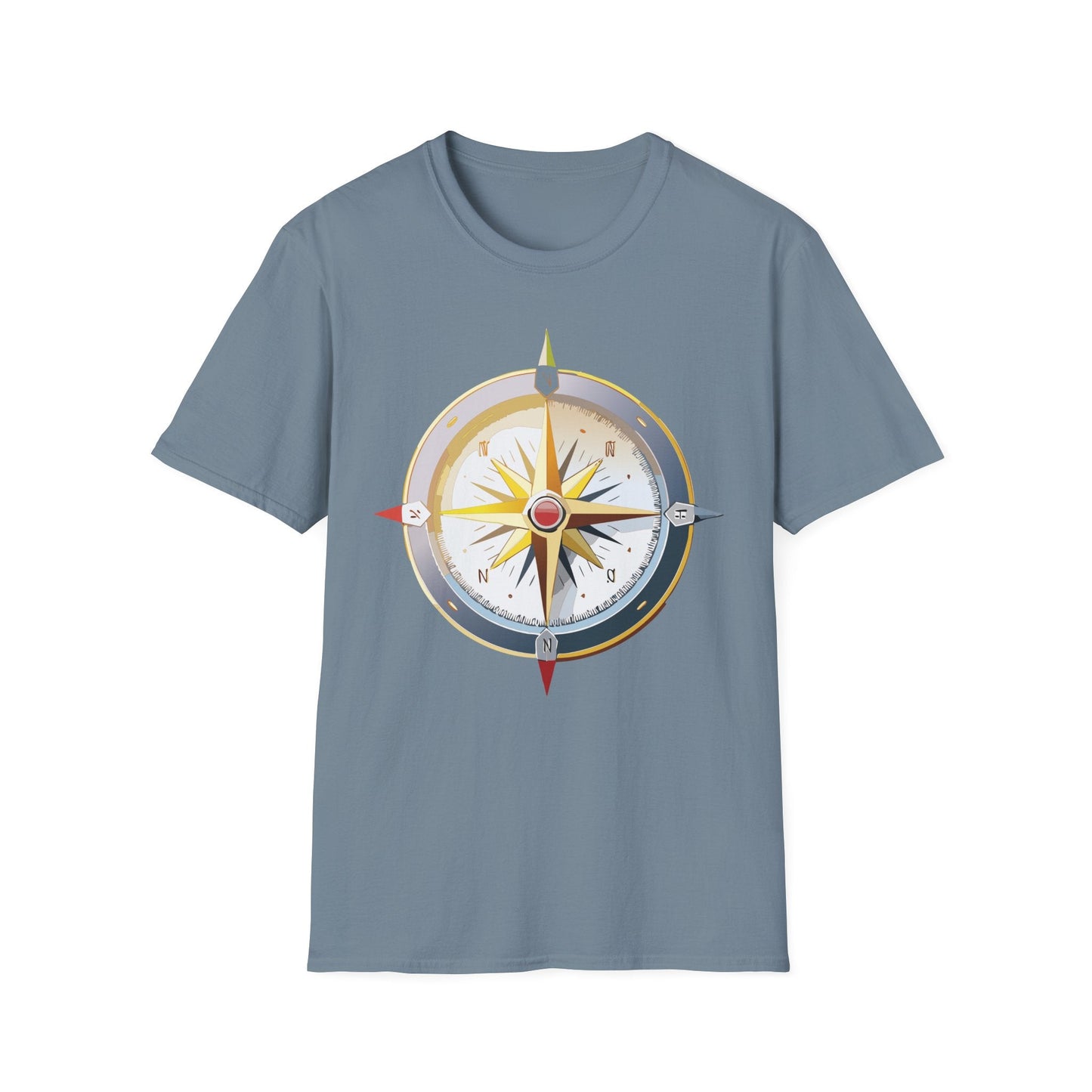 Compass Navigator Graphic Tee Unisex 100 Cotton 10