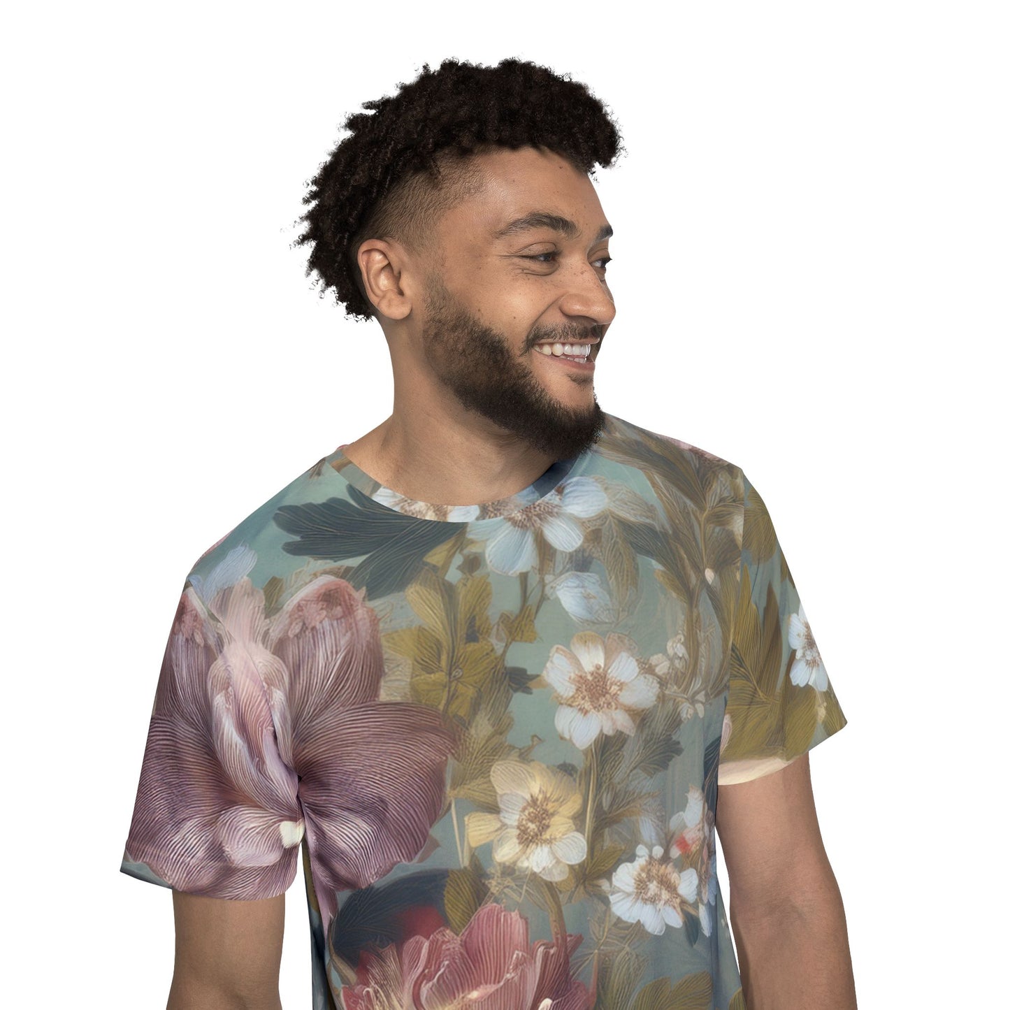 Unisex Floral Shirt, Floral Tee Shirt