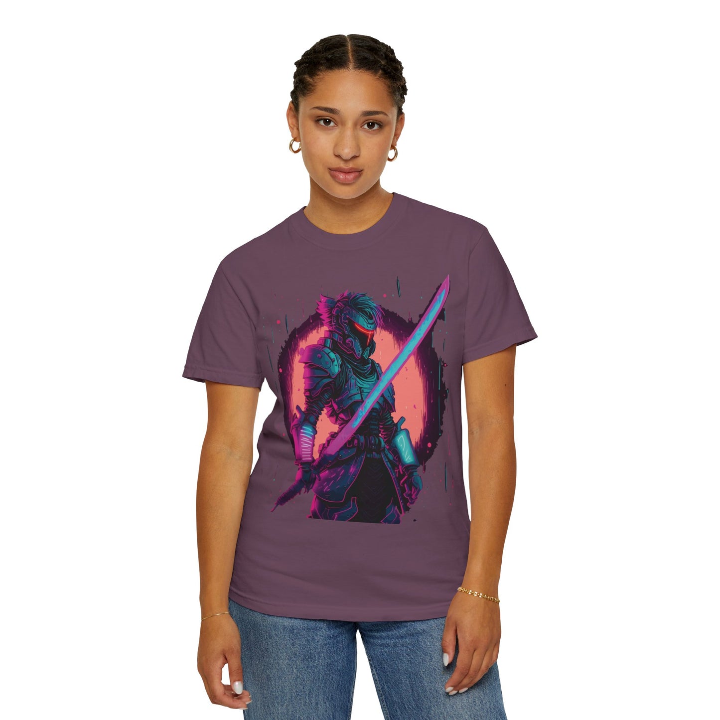 Unisex T-shirt with Knight in Armor