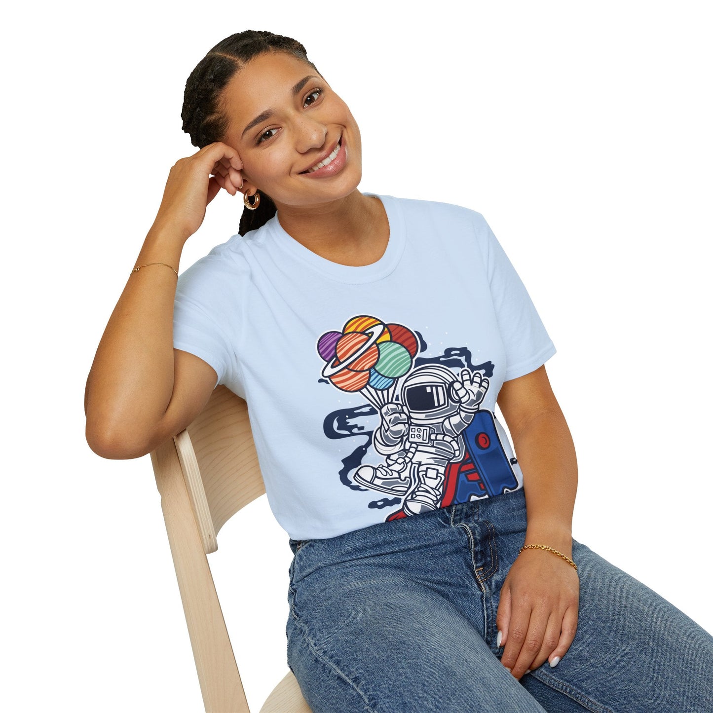 Cartoon T Shirt Animation T Shirt Funny Tee Shirt Unisex Gildan Softstyle 64000 Art Design