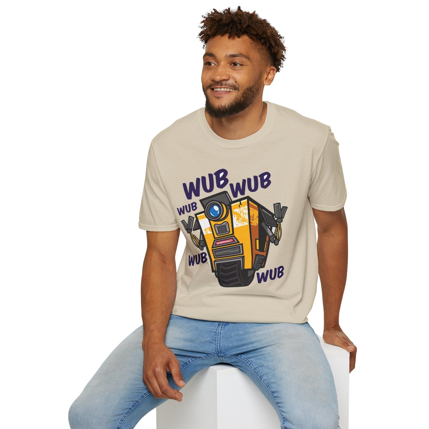 Cartoon T Shirt Animation Tee Funny Unisex Gildan Softstyle 64000 Ring Spun Cotton