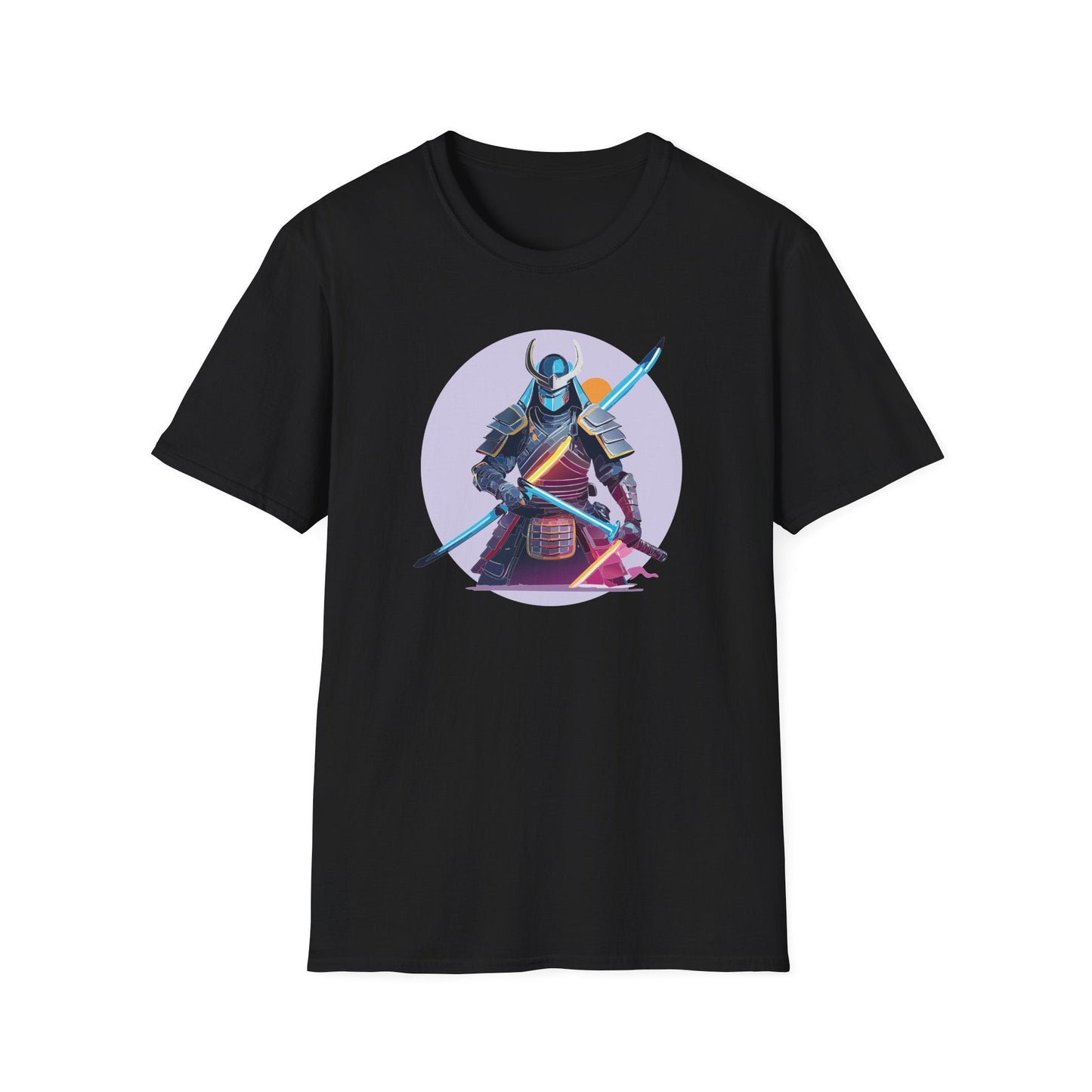 Samurai Shirt Unisex Gildan Softstyle Tee 100 Percent Cotton Lightweight Comfort