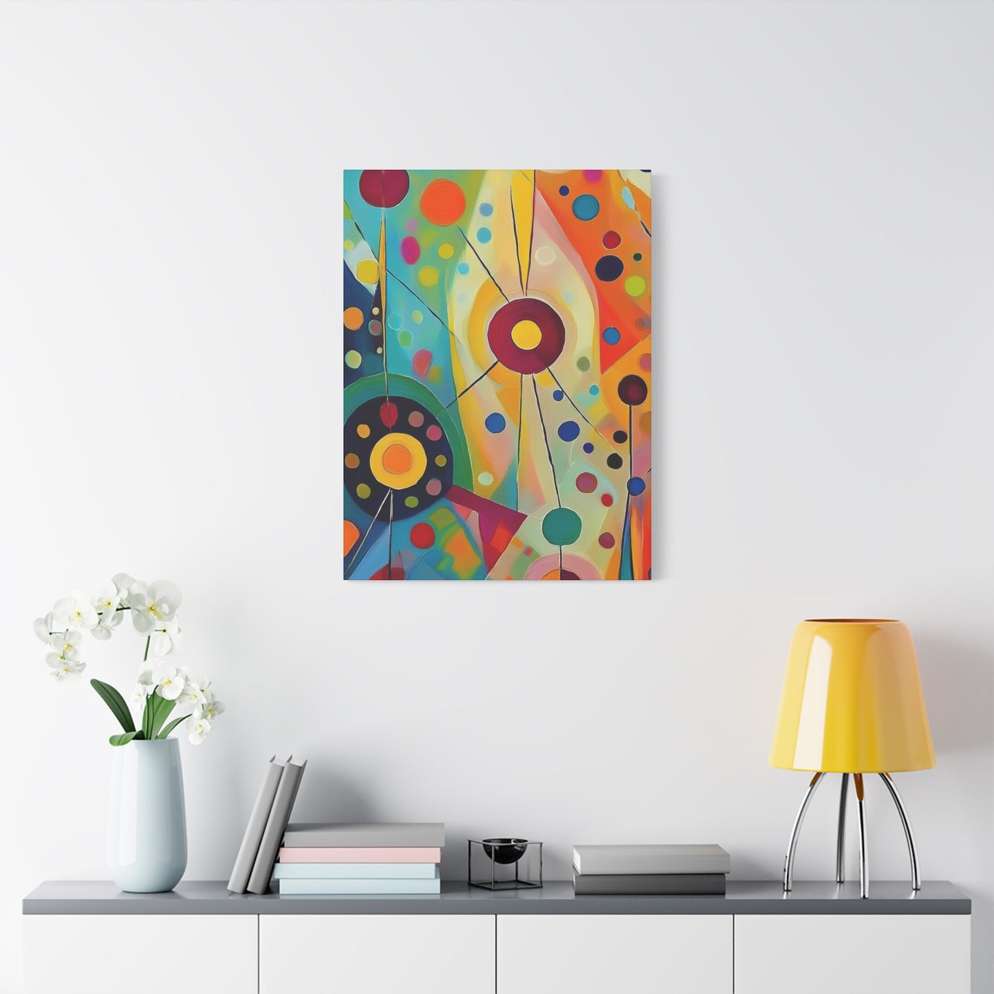 Abstract Oil Painting Print Canvas 20x24,20x30,24x30 24x32,24x36,30x40 32x48,36x48,40x60 Pine-Wood Inner Frame ABS-140