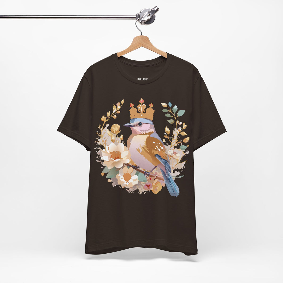 Medallion Graphic Unisex Cotton Bella+Canvas Tee with Art Design d79