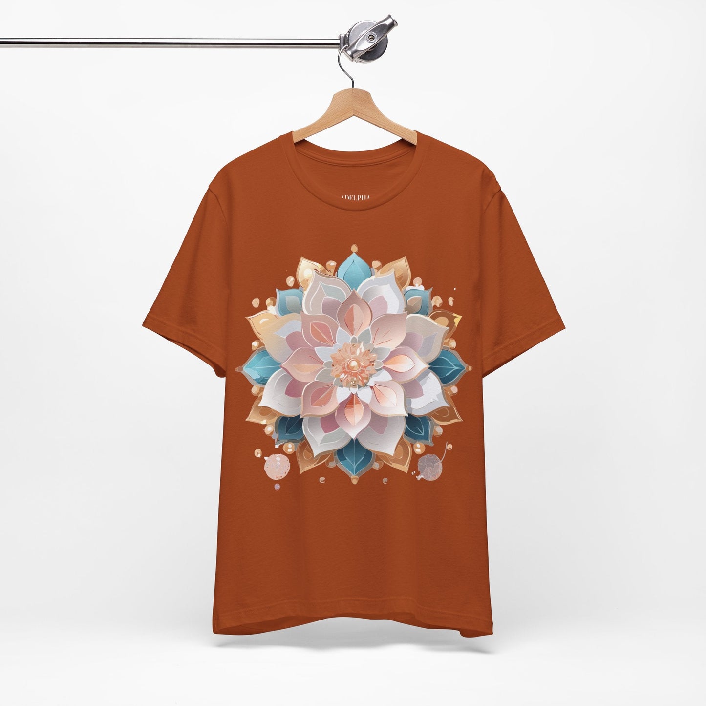 Adelpha Mandala Graphic Tee Unisex Jersey Short Sleeve Vintage Inspired Artwork Edition