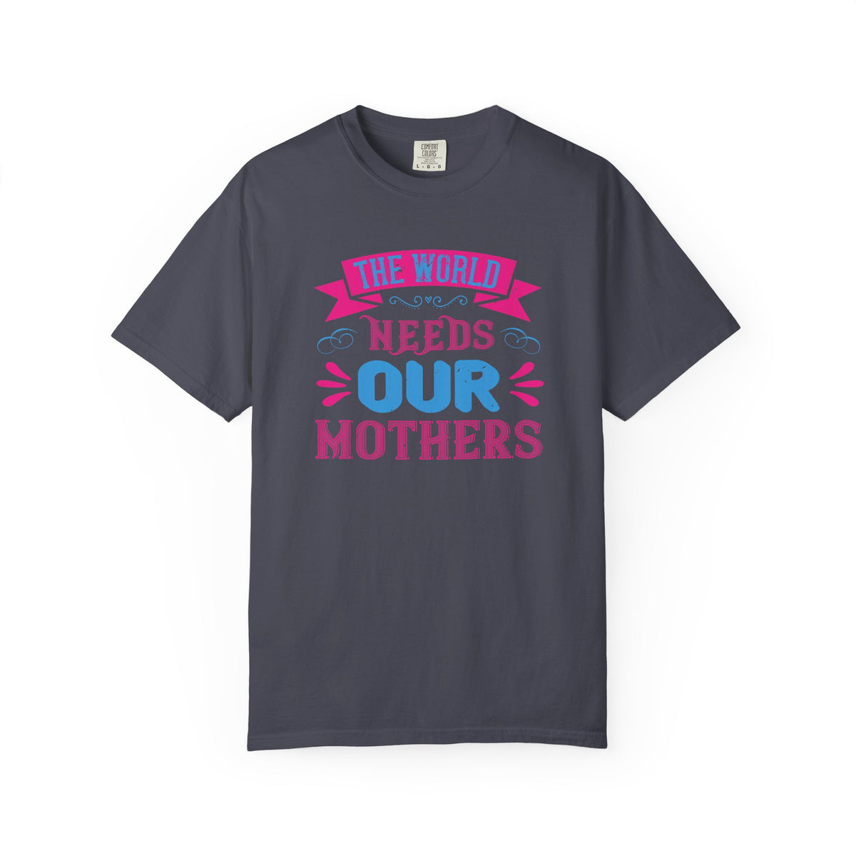 Mom T-shirt Mother Day Mama Tee Unisex Comfort Colors Garment-Dyed Cotton h95