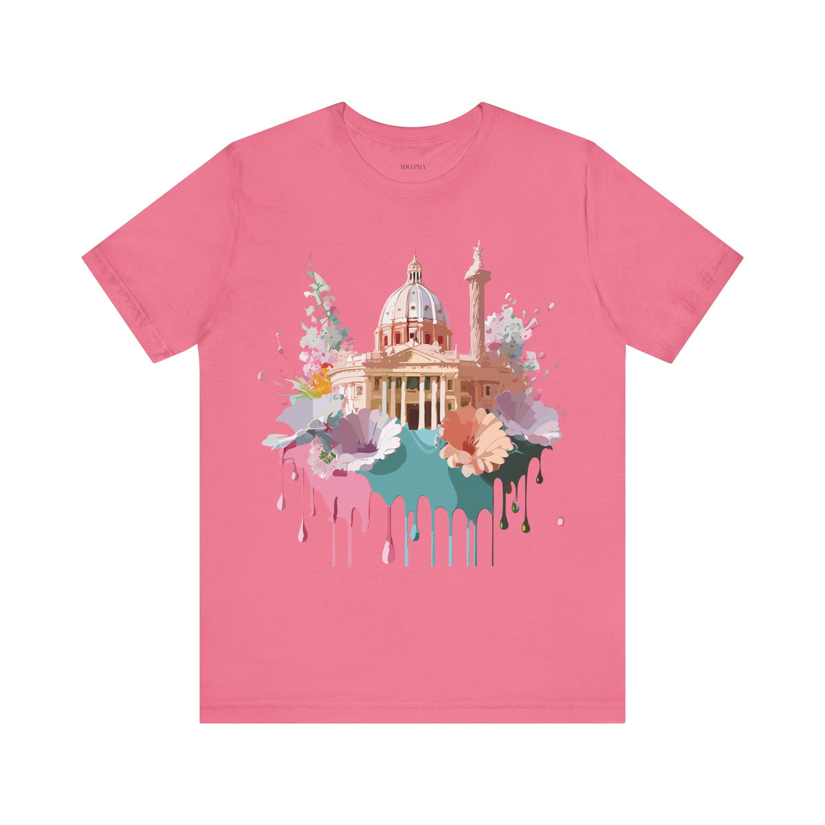 Unisex Cotton Bella+Canvas Tee with Rome