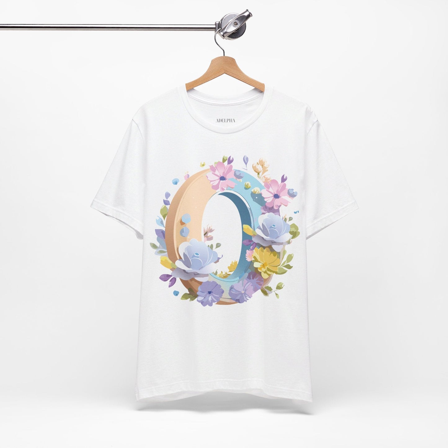 Unisex Jersey Short Sleeve Letter O Shirt Graphic Tee By Adelpha Premium Vintage Inspired Artwork
