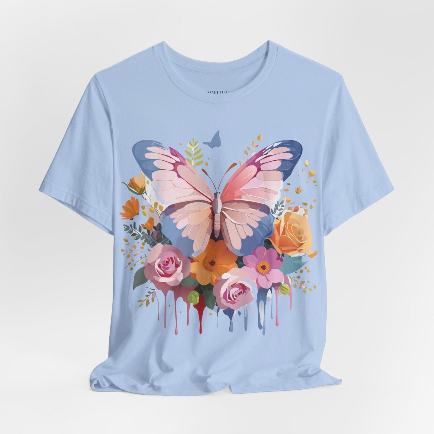 Butterfly Graphic Tee Unisex Art Design Shirt By Adelpha Vintage Inspired