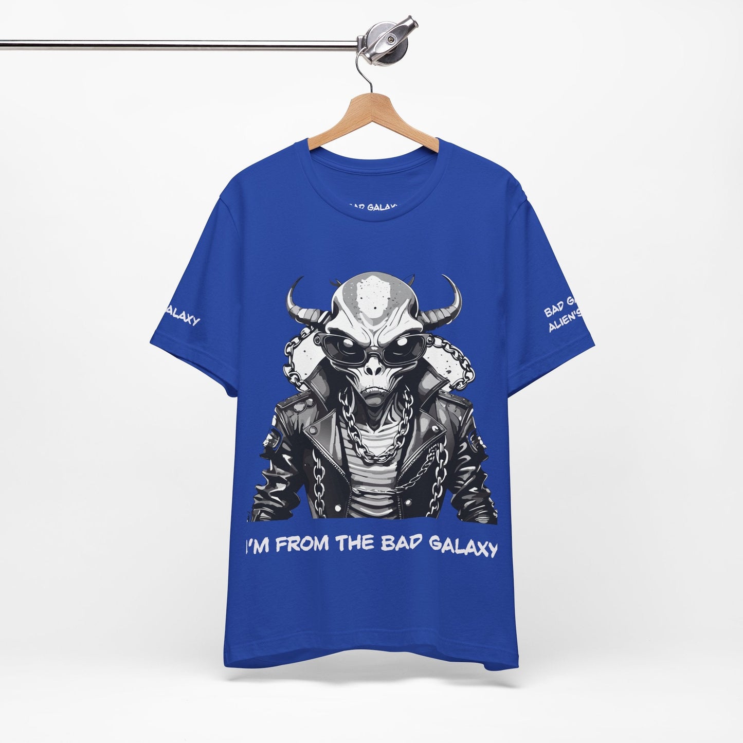 Alien Tee Shirt From Bad Galaxy 100 Cotton Made To Order With Eco Friendly Inks Free Shipping