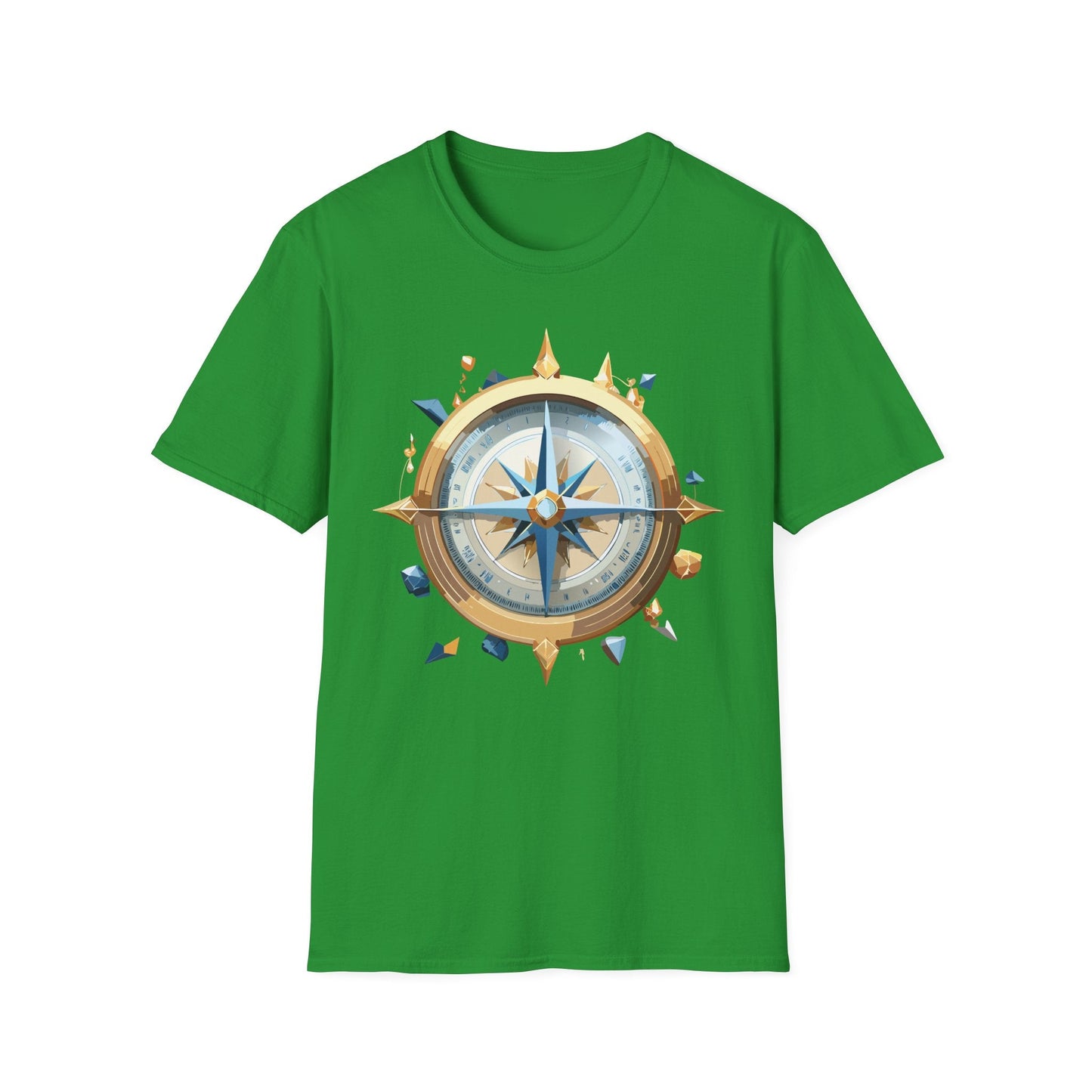 Compass Navigator Graphic Tee Unisex 100 Cotton 25