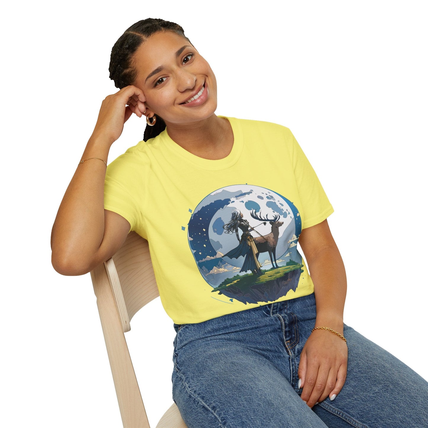 Women Graphic T Shirts Art Design Shirt Unisex Softstyle Gildan 64000 Tee Cotton Everyday Comfort