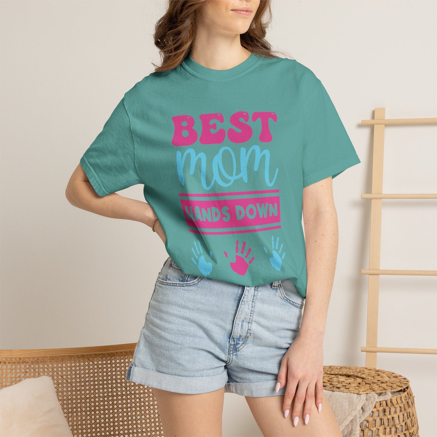 Best Mom T-shirt Mother's Day Mom Shirt Unisex Cotton Mama Tee Design h5