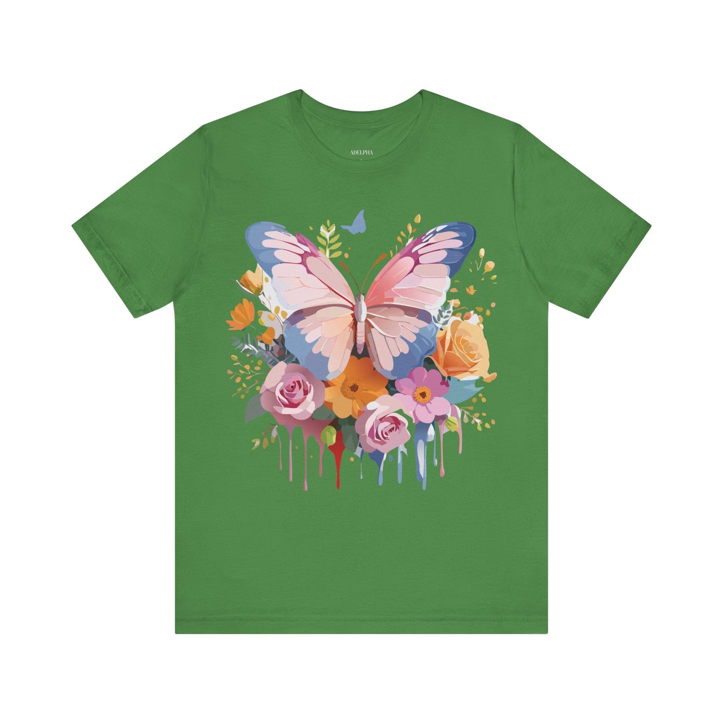 Butterfly Graphic Tee Unisex Short Sleeve Jersey Shirt By Adelpha