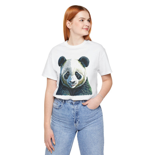 Unisex Animal Graphic Tee Shirt With Wild Animals Art Design Gildan Softstyle 64000