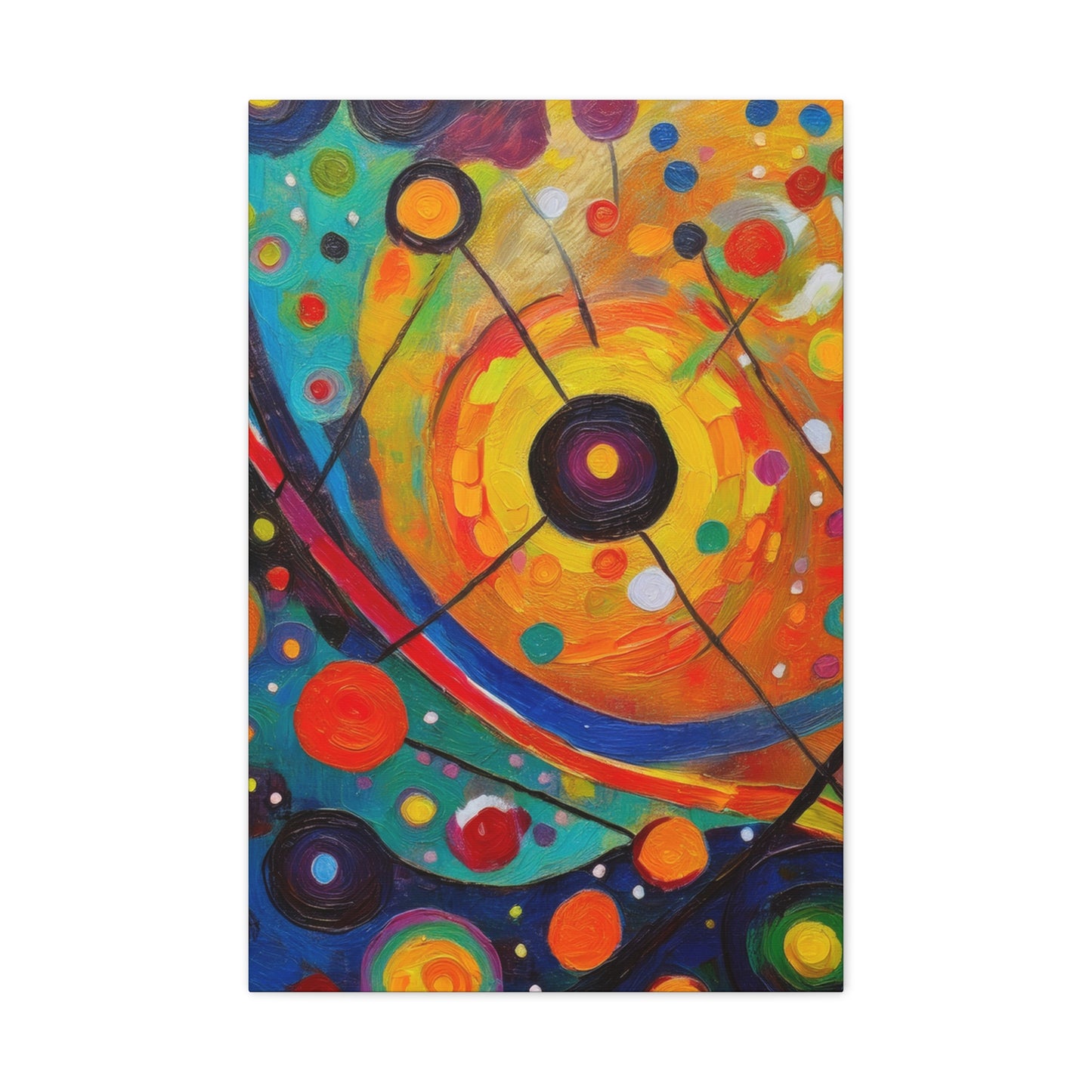 Abstract Oil Painting Print Canvas 20x24,20x30,24x30 24x32,24x36,30x40 32x48,36x48,40x60 Pine-Wood Inner Frame ABS-133