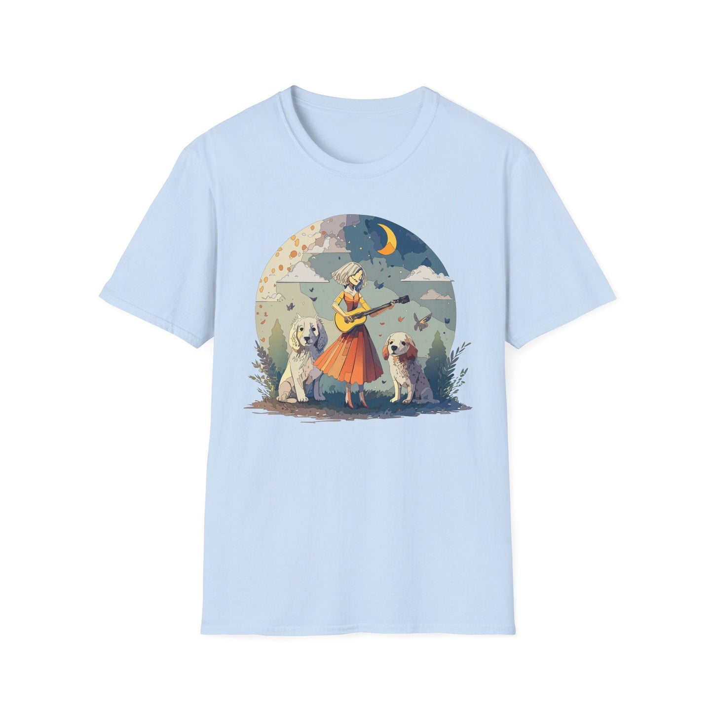 Womens Graphic T Shirts Art Design Tee Softstyle Gildan 64000 100 Percent Cotton